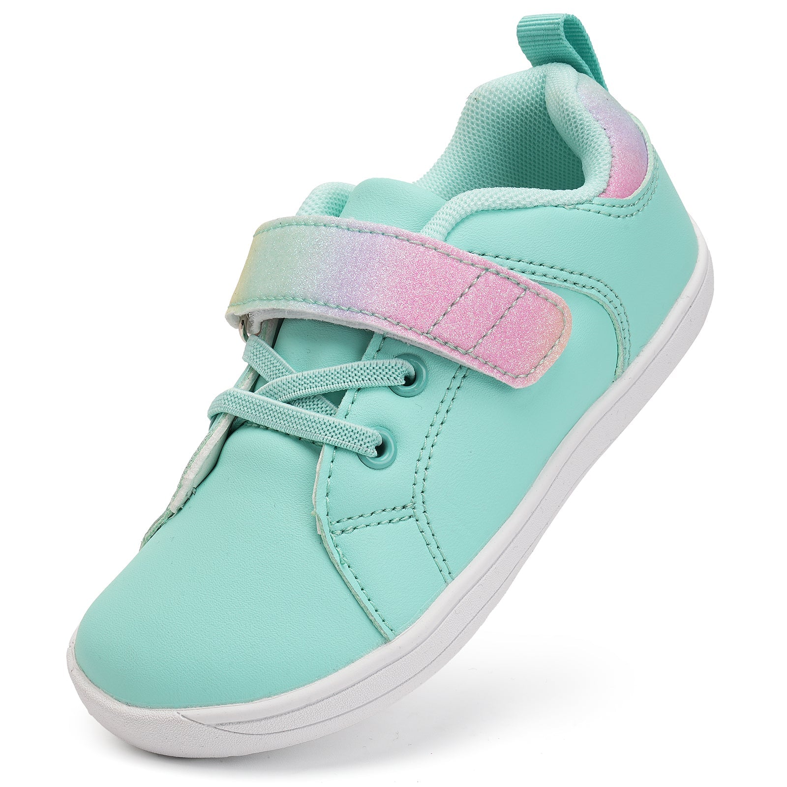 IceUnicorn Breite Kinder Sneaker Barfußschuhe Jungen Mädchen Walking Schuhe Minimalistische Kleinkind Traillaufschuhe - Ice Unicorn